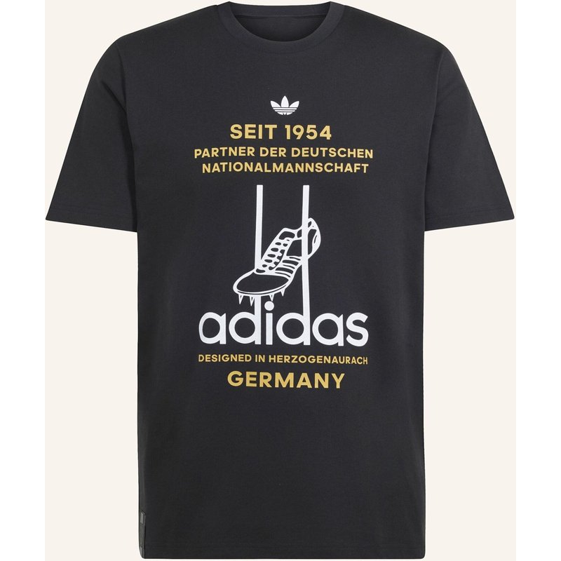 Adidas Deutschland 26 Ausweich-T-Shirt, Grafik schwarz