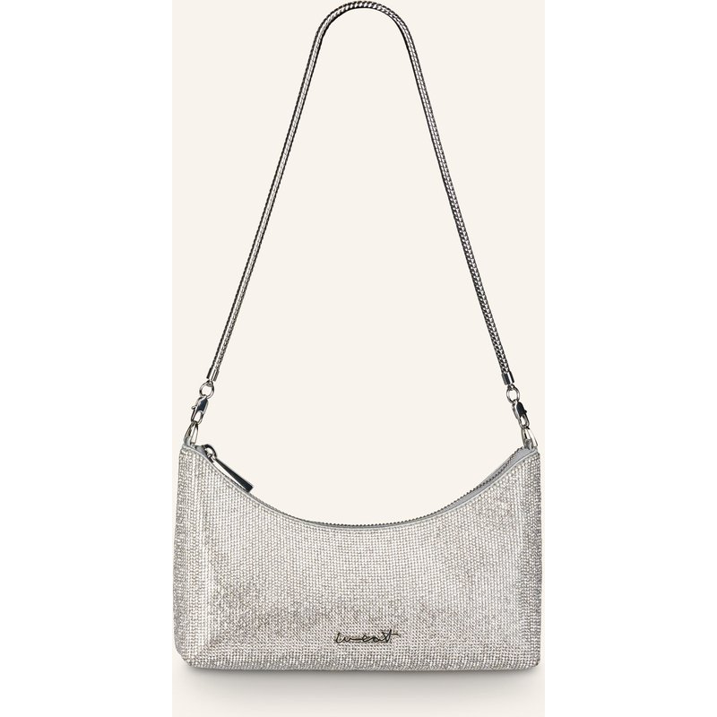 Weat Handtasche Baguette silber