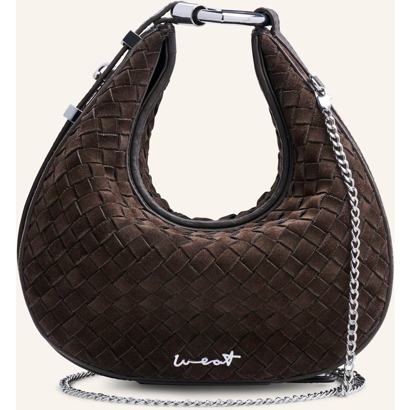 Weat Handtasche Halfmoon braun