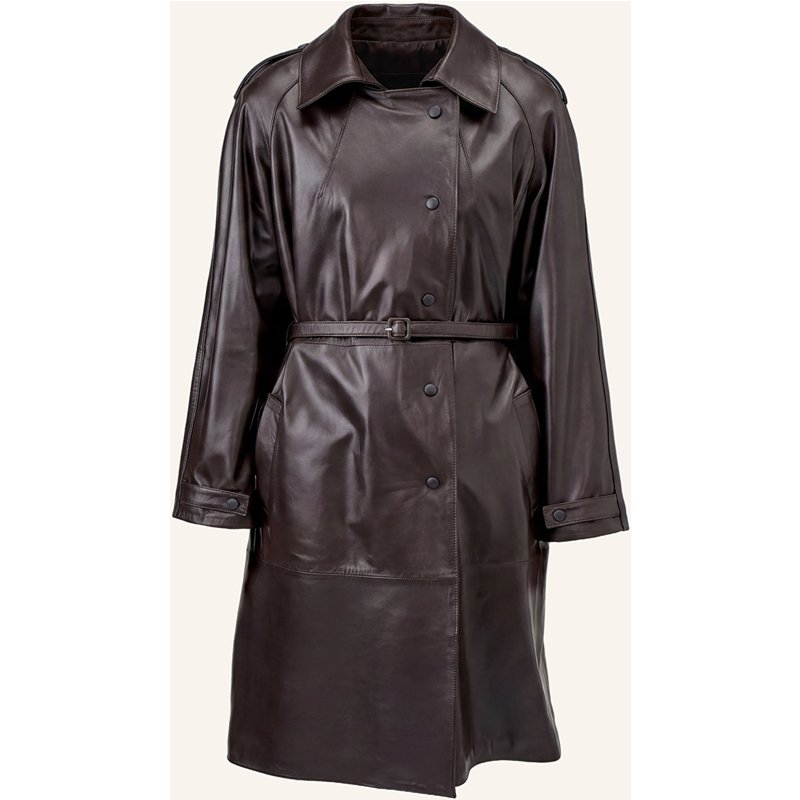 Lottusse Lederjacke Praga braun