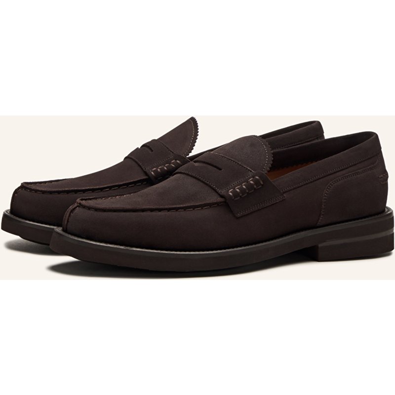 Lottusse Mokassin Daytona braun