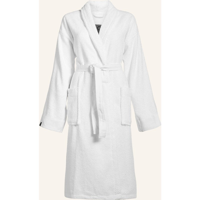 Essenza Bademantel Connect Organic Uni weiss