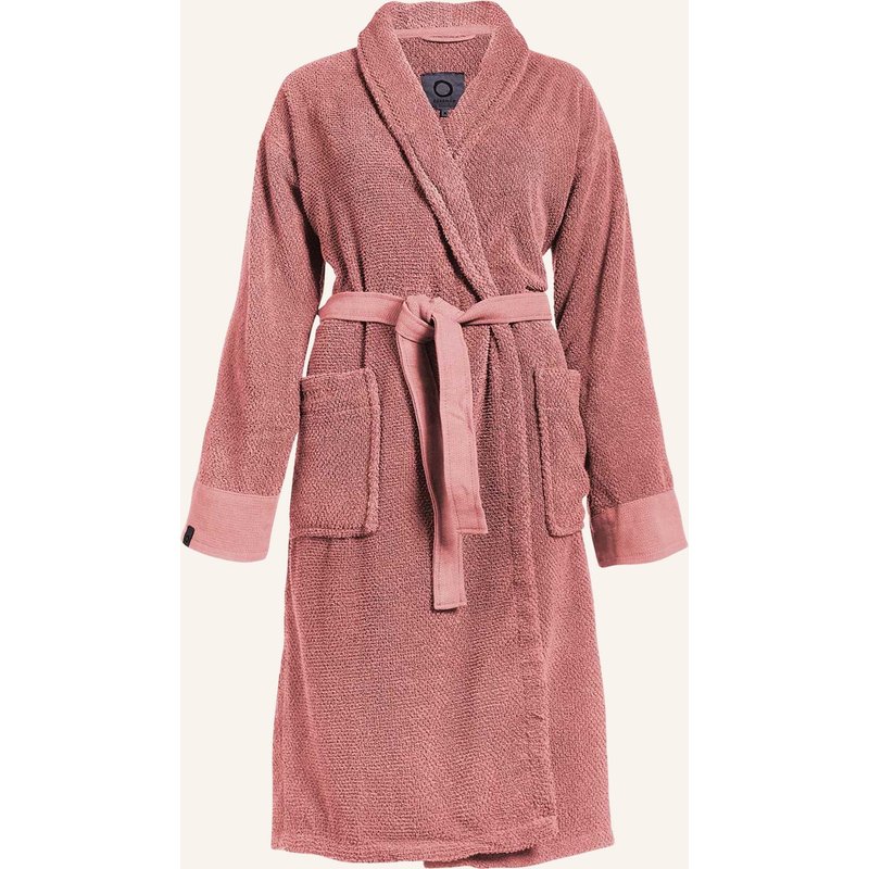 Essenza Bademantel Connect Organic Uni rosa