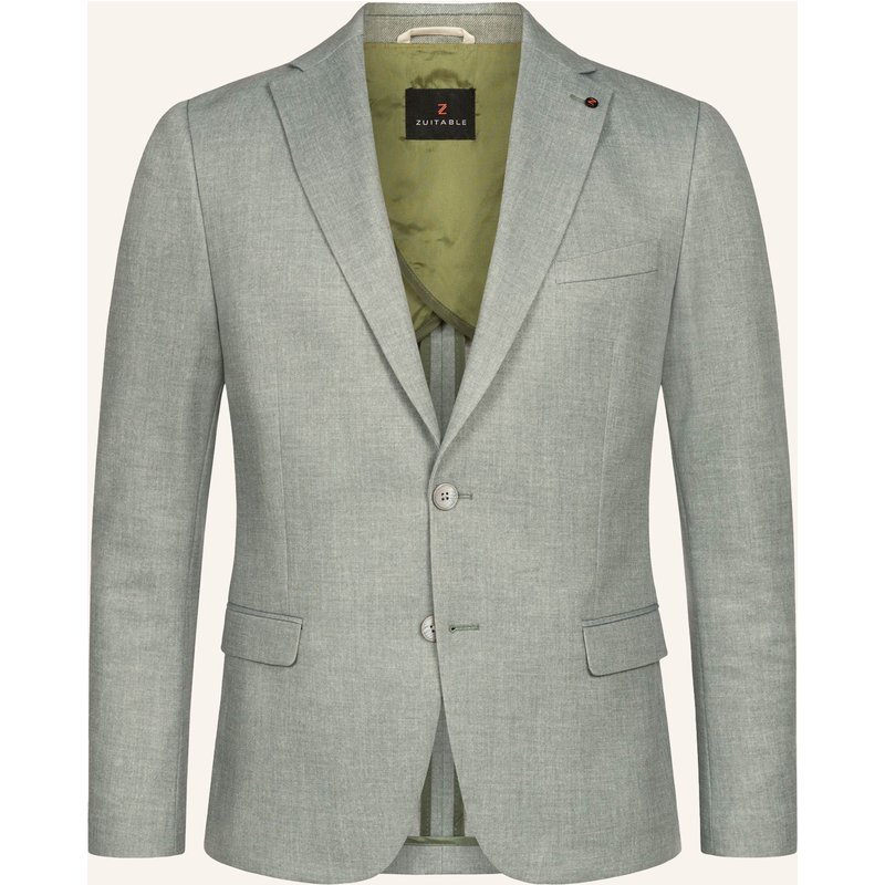 Zuitable Anzugssakko Dinick Slim Fit Aus Jersey gruen