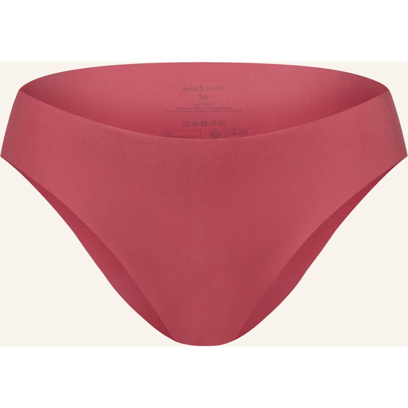 Erlich Textil 3er Pack Light Touch Brazil Slip Mit Weichem Modal - Nahtlose Kanten rosa