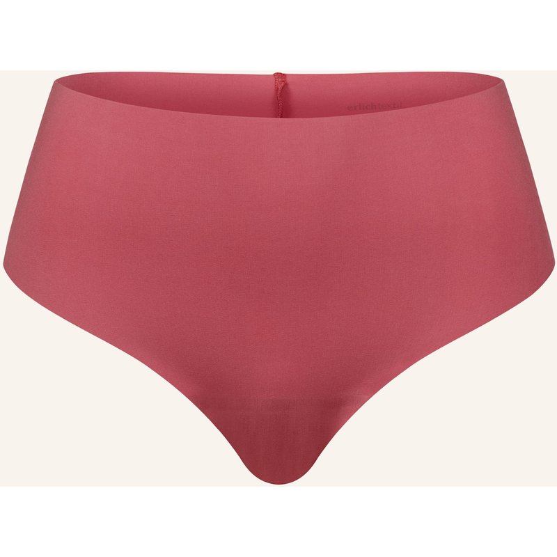 Erlich Textil Light Touch High Waist Brazil String Mit Weichem Modal - Nahtlose Kanten rosa