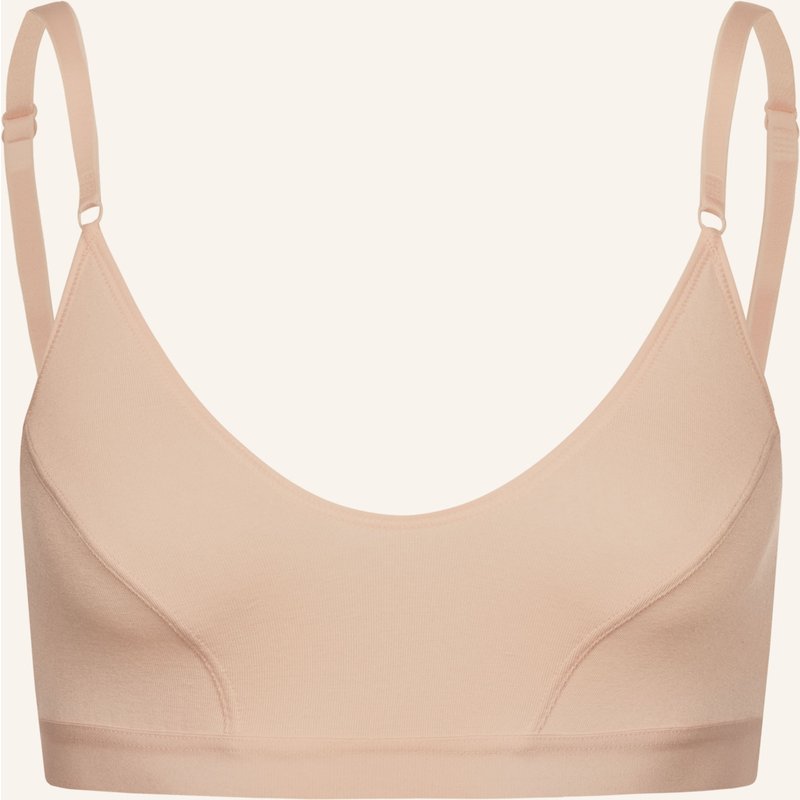 Erlich Textil Edith Bustier Bügellos Aus Modal - Verstellbare Träger braun