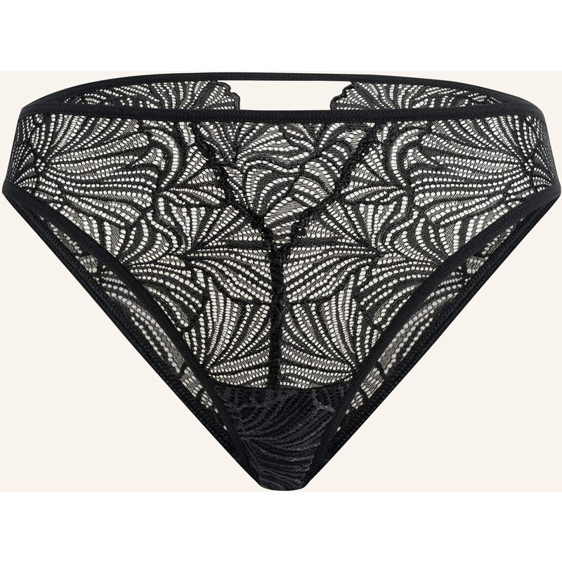 Erlich Textil Fluid Lace Spitzen Slip Aus Recyceltem Polyamid - Atmungsaktiv schwarz