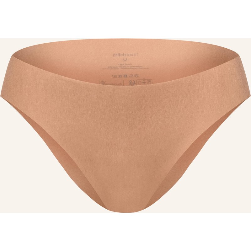 Erlich Textil Light Touch Brazil Slip Aus Weichem Modal - Nahtlose Kanten braun