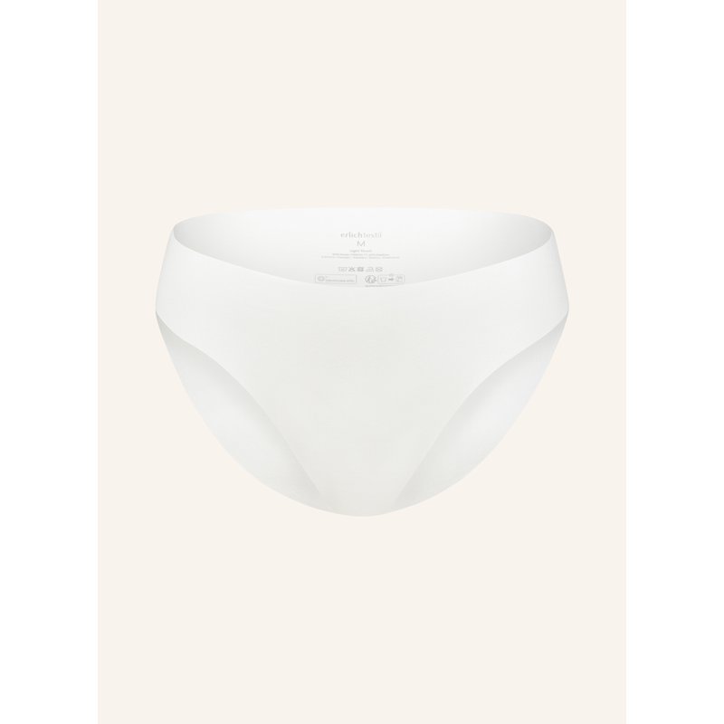 Erlich Textil Light Touch Slip Aus Weichem Modal - Nahtlose Kanten weiss