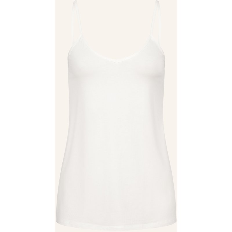 Erlich Textil Light Touch Camisole Aus Weichem Lyocell weiss