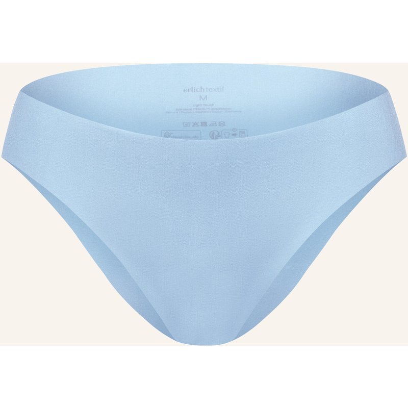 Erlich Textil Light Touch Brazil Slip Aus Weichem Modal - Nahtlose Kanten blau