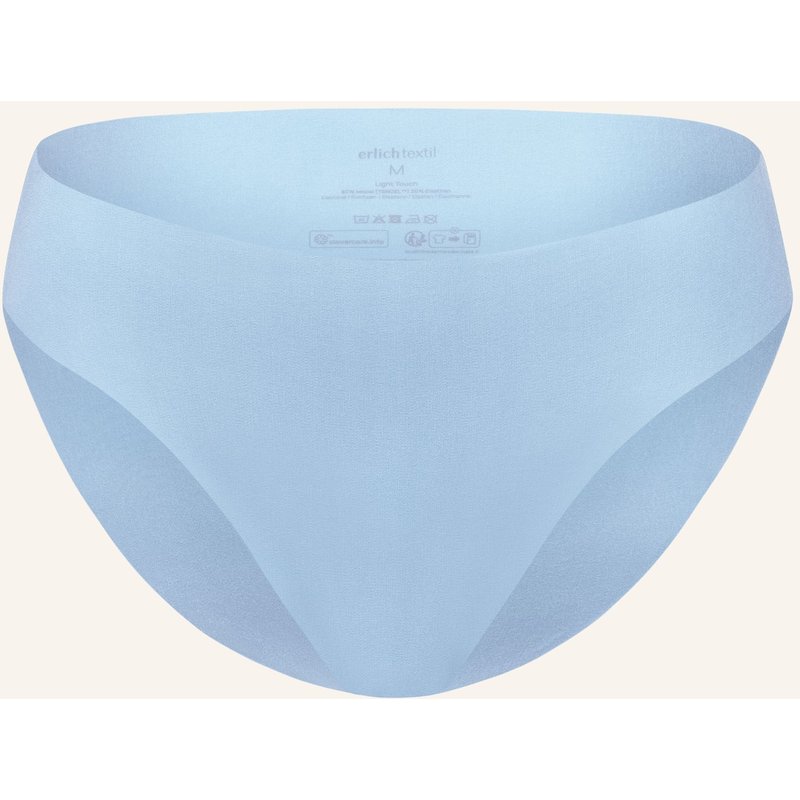 Erlich Textil 3er Pack Light Touch Slip Mit Weichem Modal - Nahtlose Kanten blau