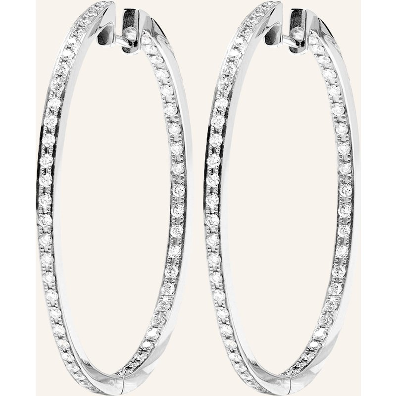 Cada Creolen Large Hoops silber