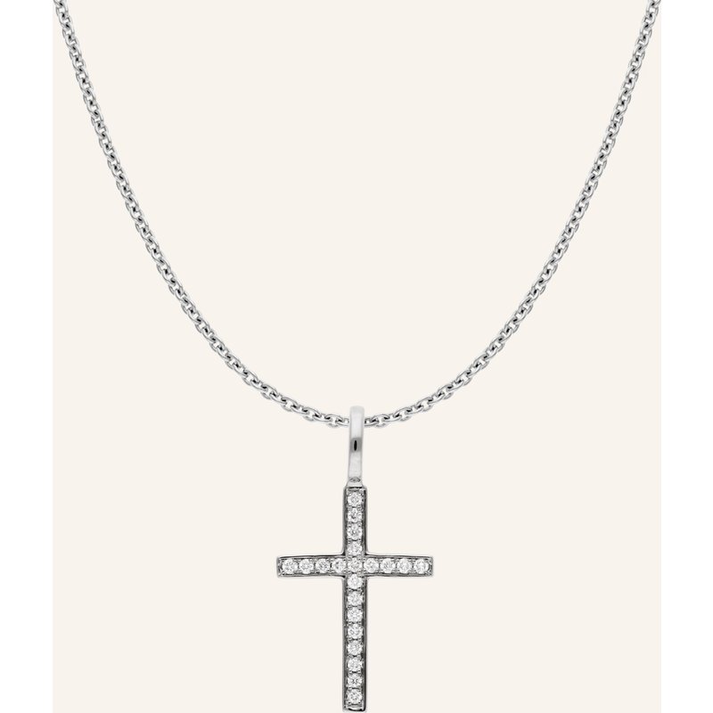 Cada Kette Small Turin Cross silber