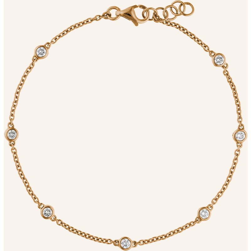 Cada Armband 7 Diamond rosegold