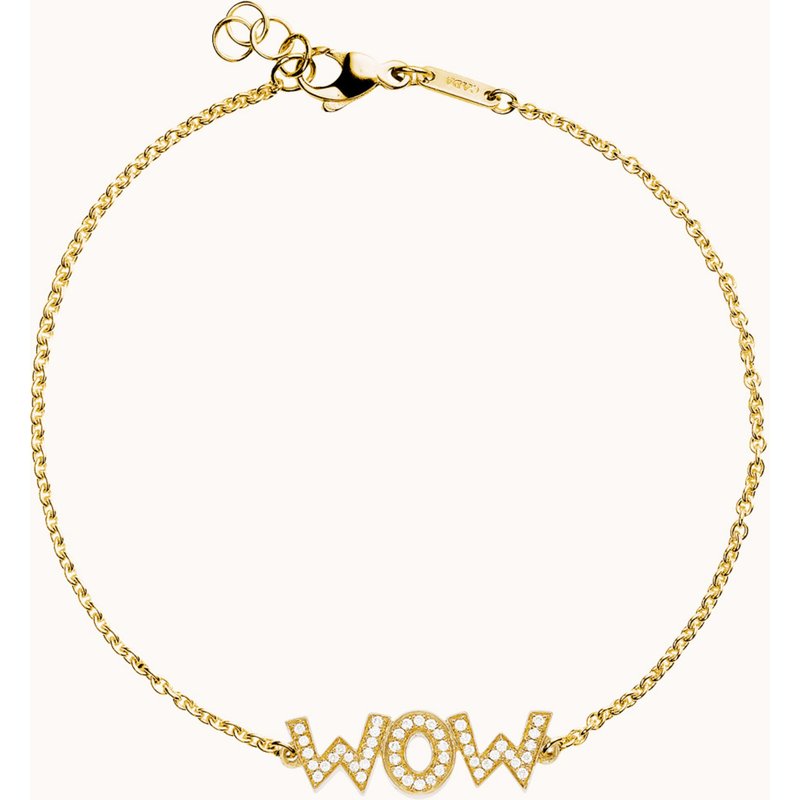 Cada Armband Wow Mom gold