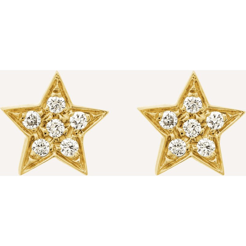 Cada Ohrstecker Tiny Star gold