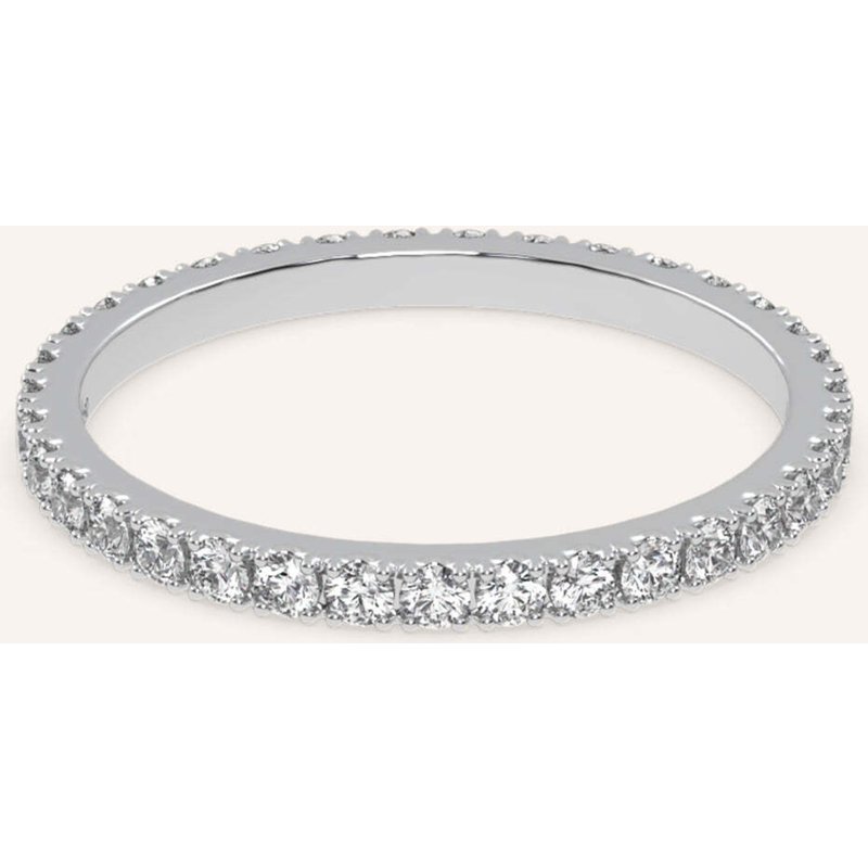 Veynou Ring Memory Aus 18 Karat Weißgold Mit 0,68ct. Lab-Grown Diamanten silber