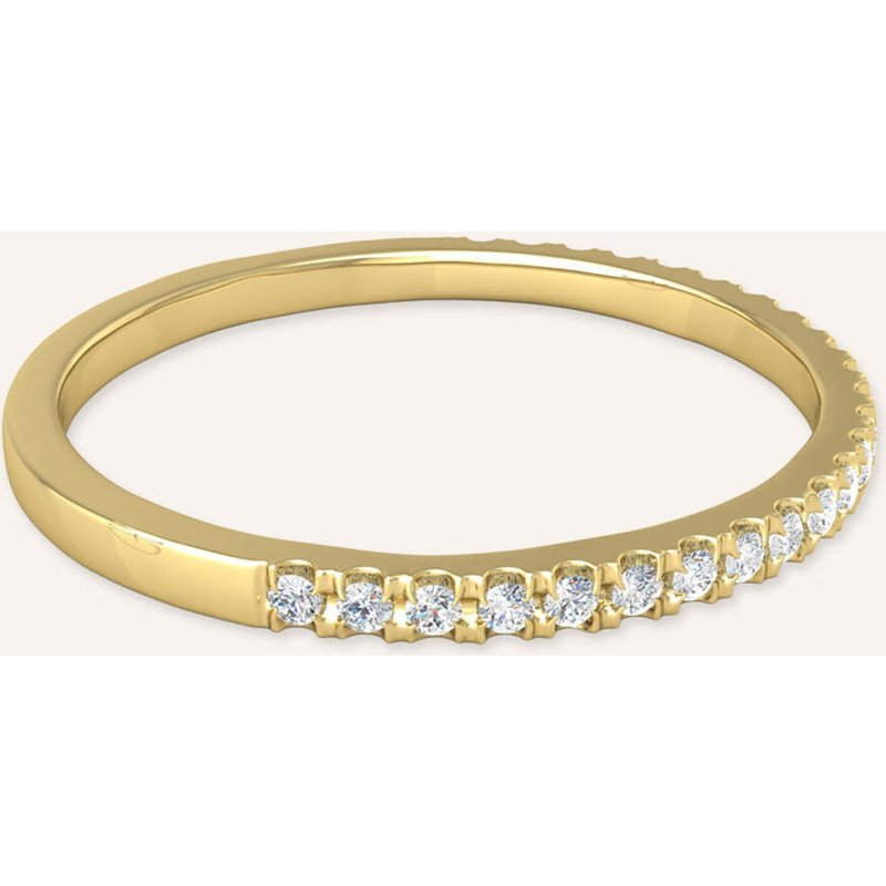 Veynou Ring Mara Aus 18 Karat Gelbgold Und 0,10ct. Lab-Grown Diamanten gold