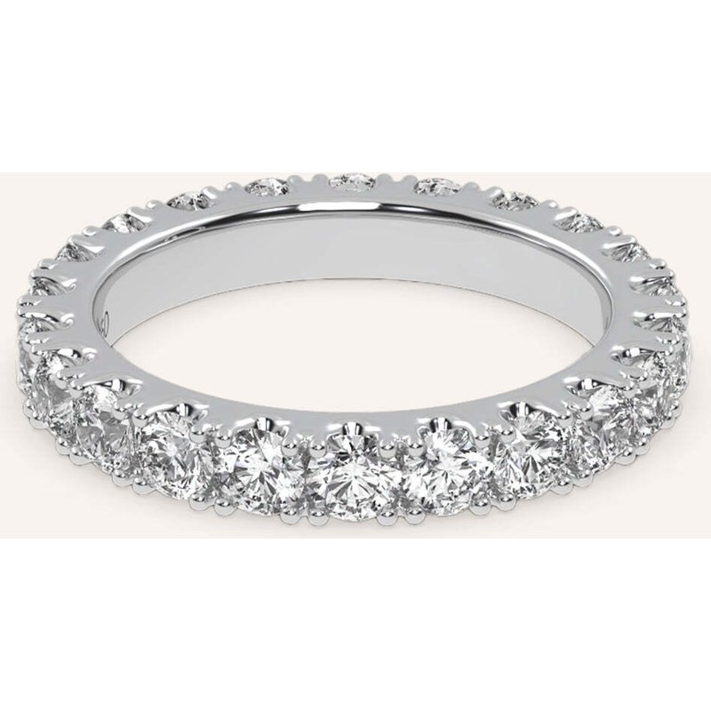 Veynou Ring Memory Aus 18 Karat Weißgold Mit 2,25ct. Lab-Grown Diamanten silber