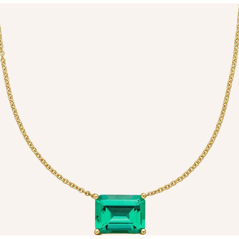 Veynou Halskette Eden Aus 14 Karat Gelbgold Und 2,0ct. Smaragd gold