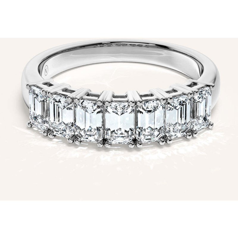Veynou Ring Donna Aus 18 Karat Weißgold Und 2ct. Lab-Grown Diamanten silber