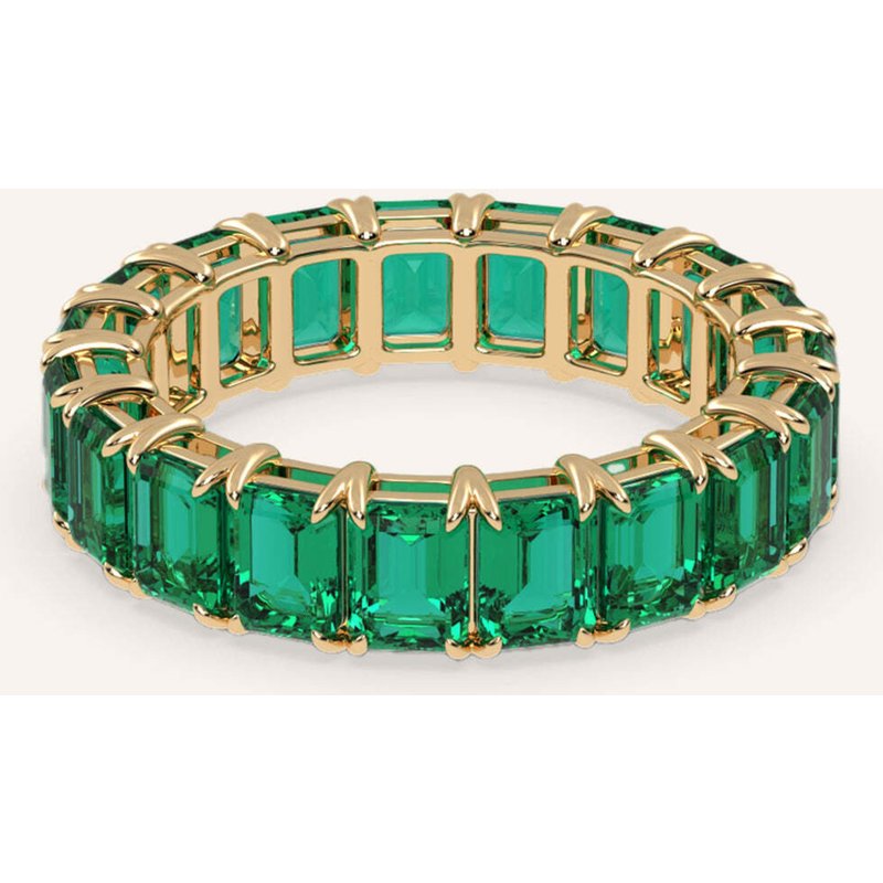 Veynou Ring Eden Eternity Small Aus 14 Karat Gelbgold Und 3,50ct. Smaragden gold