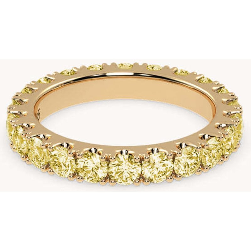 Veynou Ring Memory Aus 18 Karat Gelbgold Und 2,20ct. Gelbe Lab-Grown Diamanten gold