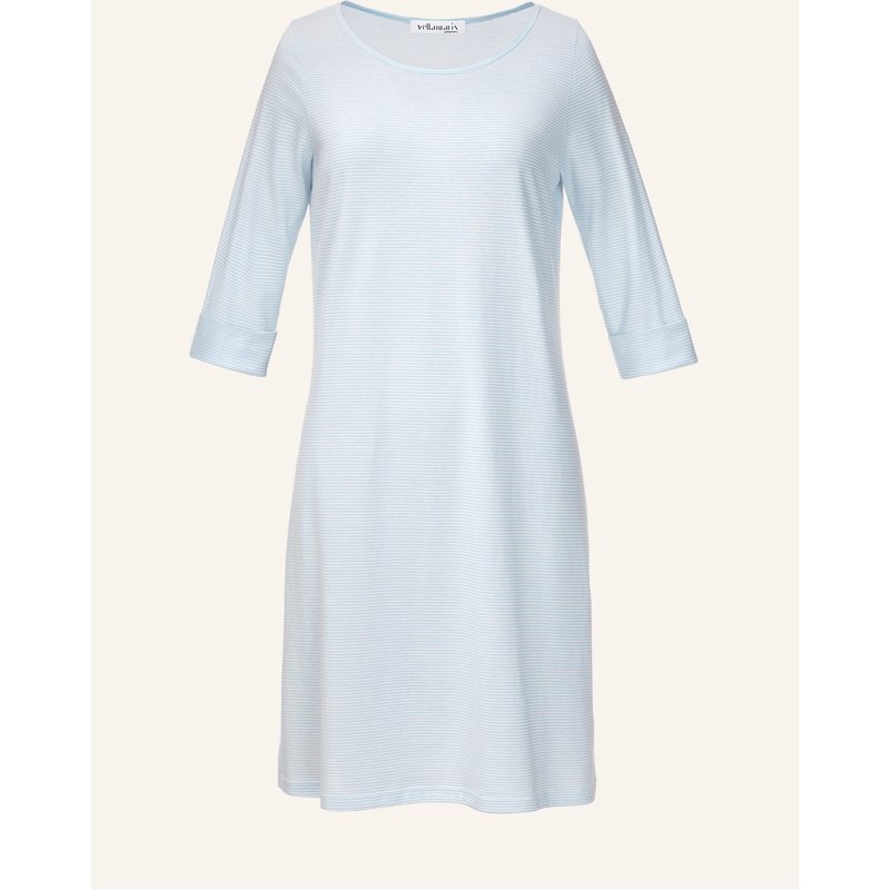 Yellamaris Nachthemd Mit 3/4 Arm blau