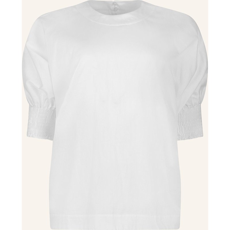 Helene Galwas Bluse Aus Baumwolle Ildiko weiss