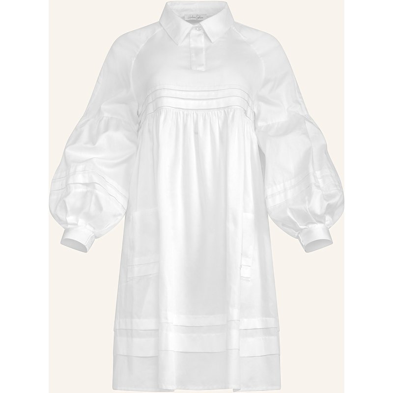 Helene Galwas Hemdblusenkleid Kanika weiss