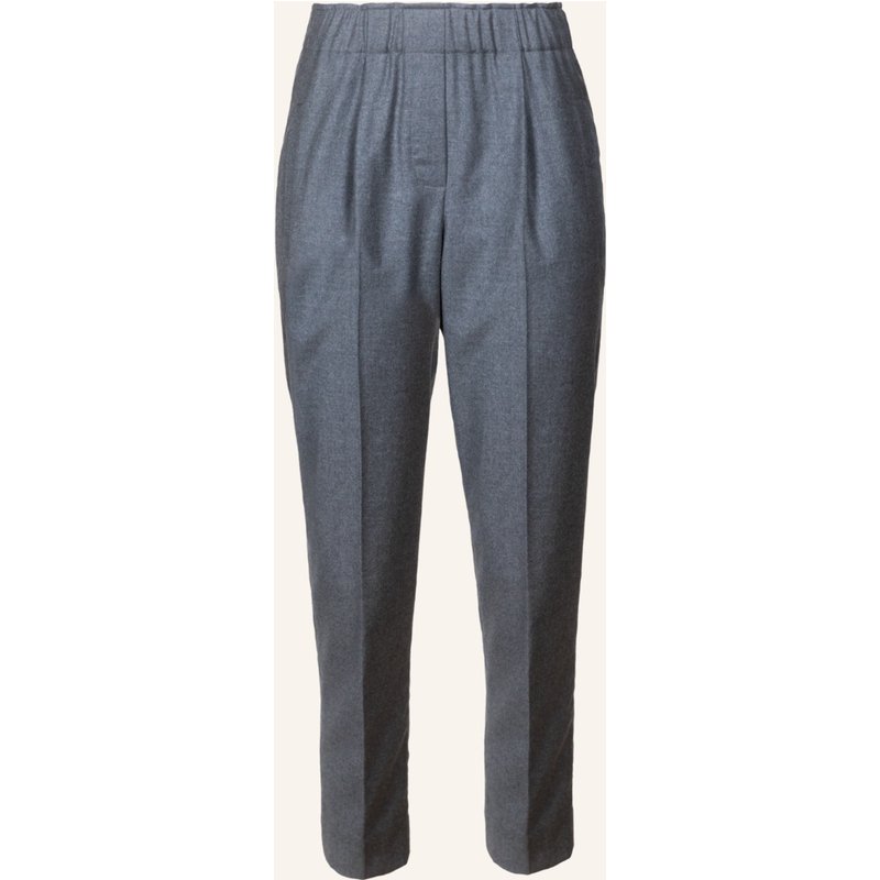 Helene Galwas Hose Im Jogger-Stil Aus Wolle Lola grau