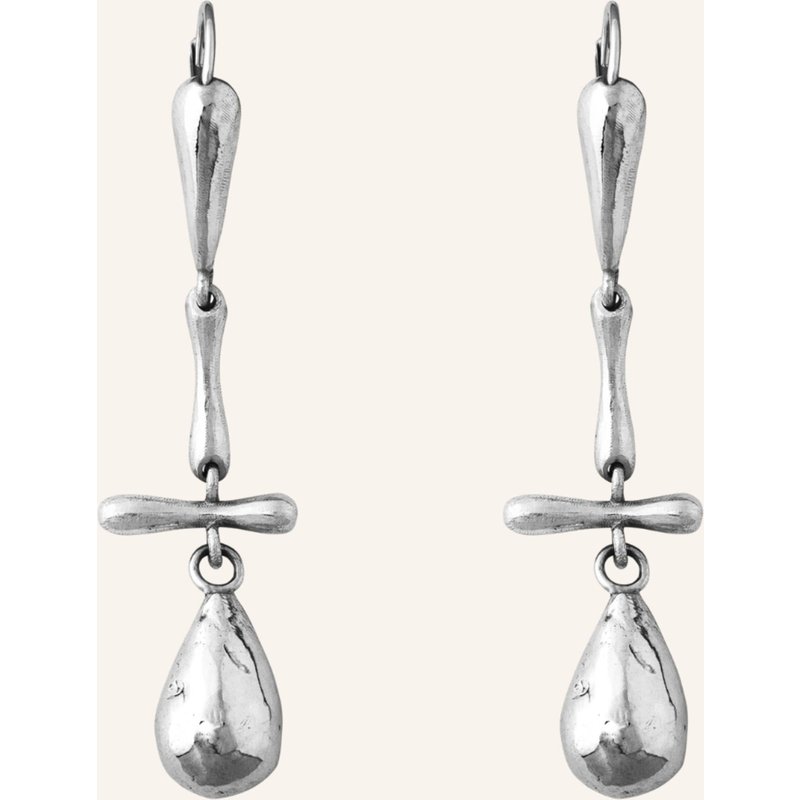 Maximova Jewelry Ohrhänger Hot Tear silber