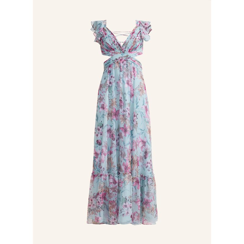 Adlysh Kleider Floral Madness Dress gruen