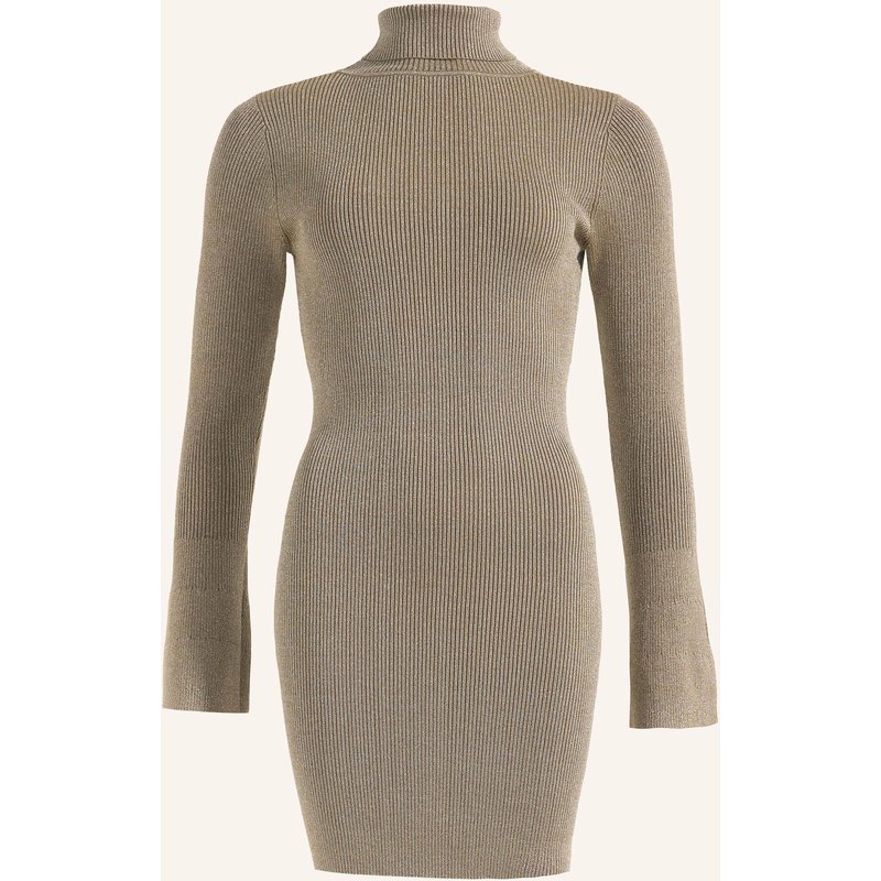 Adlysh Strickkleid Metallic Charm Dress braun