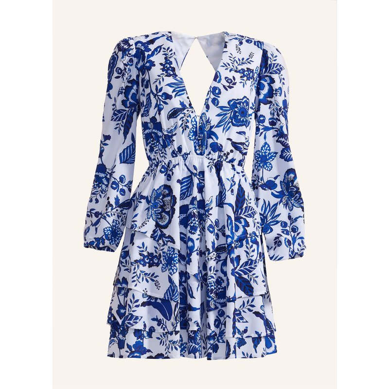 Adlysh Kleider Santorini Cocktaildress blau