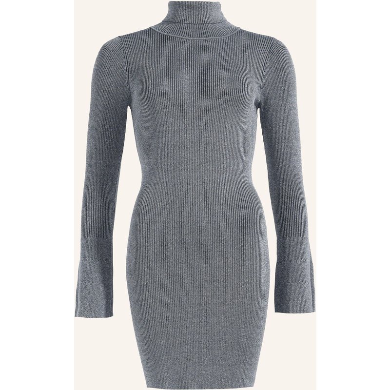 Adlysh Strickkleid Metallic Charm Dress grau