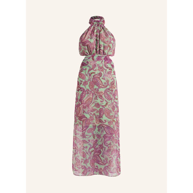 Adlysh Paisley Maxi Beach Dress pink