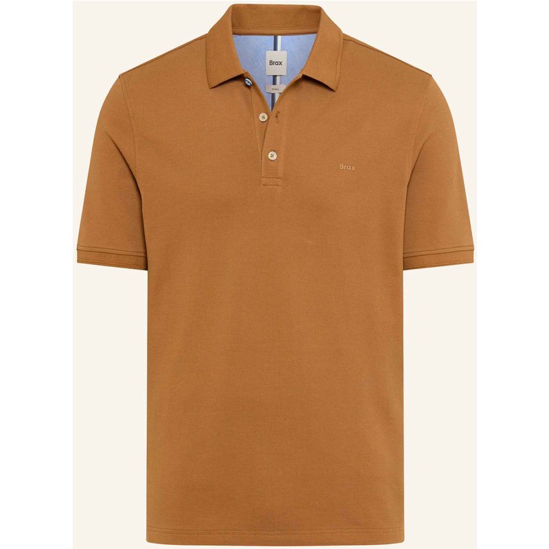 Brax Piqué-Poloshirt Style Pete braun