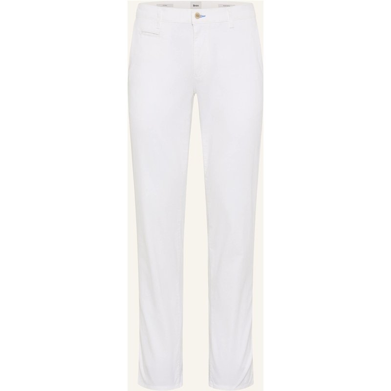 Brax Piqué-Chino Fabio Modern Fit weiss