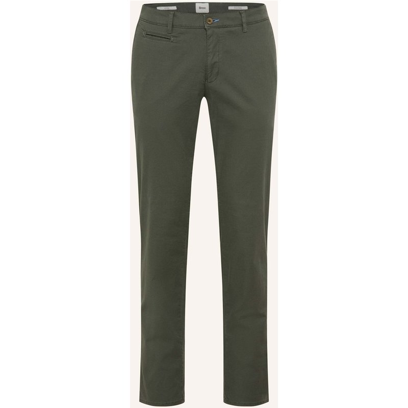 Brax Piqué-Chino Fabio Modern Fit gruen