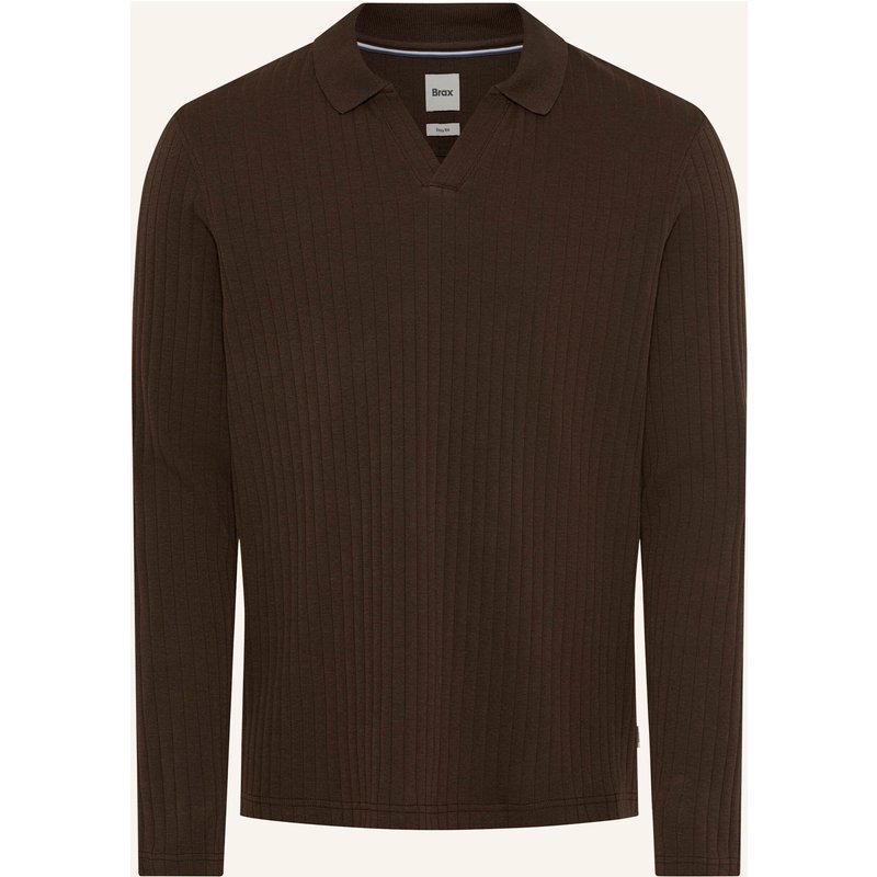 Brax Langarmshirt Style Princeton braun