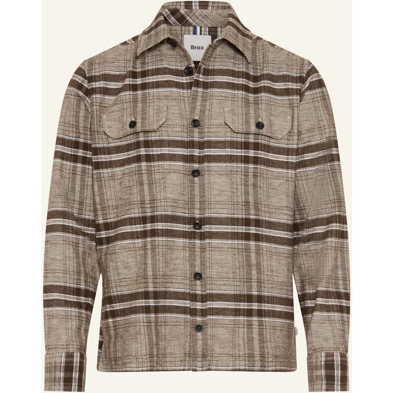 Brax Overshirt Style Kay braun