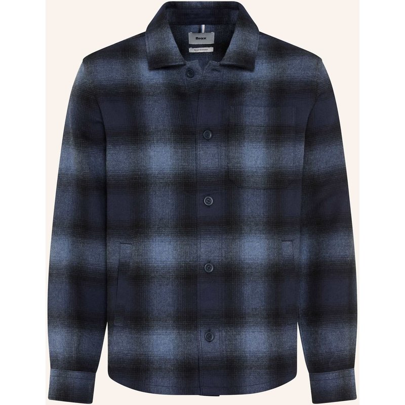 Brax Overshirt Style Santiago blau