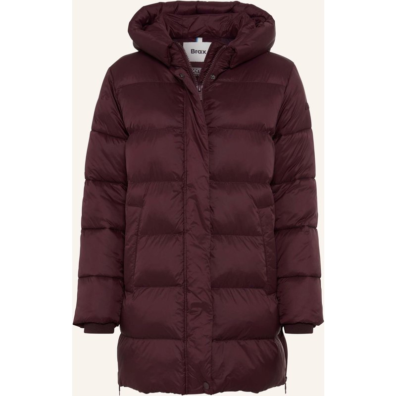 Brax Pufferjacket|Long-Jacke Style Tori lila