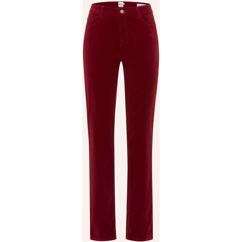 Brax Five-Pocket-Jeans Style Carola rot