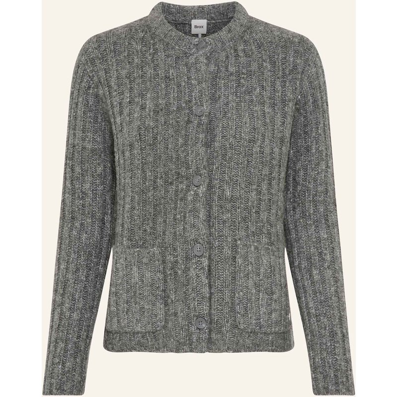 Brax Strickjacke Style Ann grau