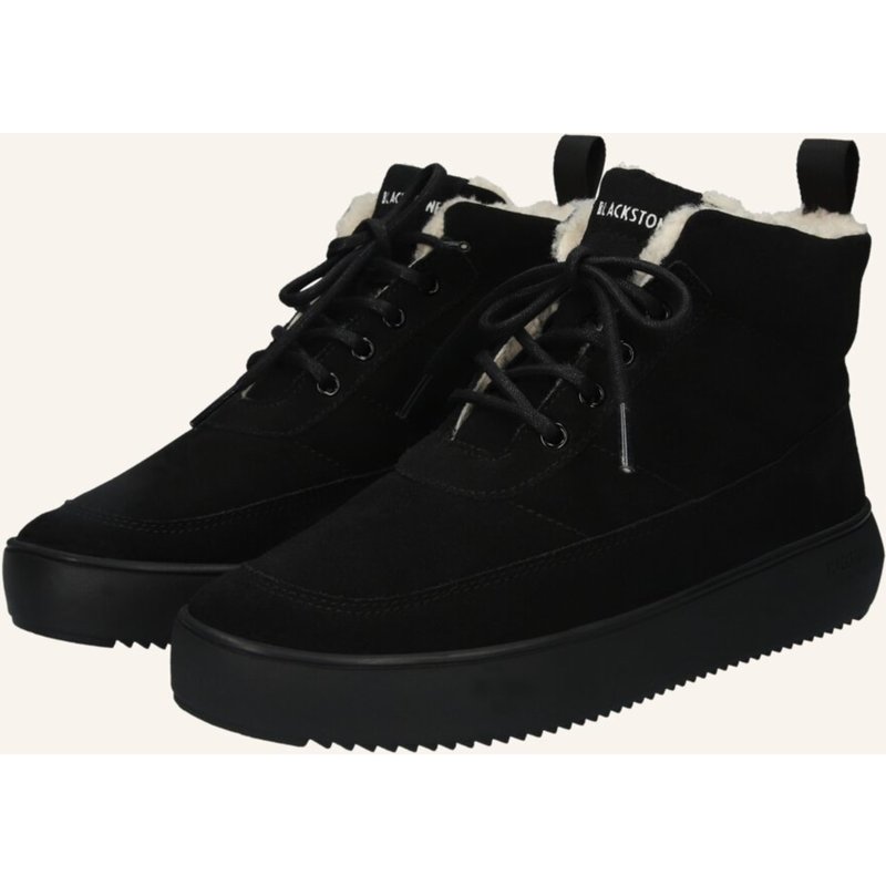 Blackstone Schnürboots schwarz