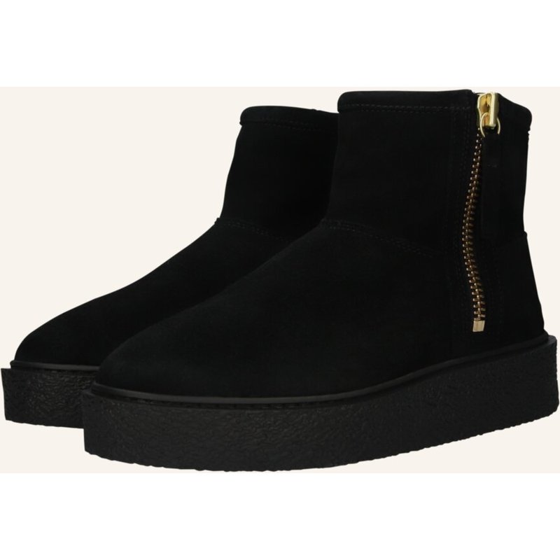 Blackstone Schnürboots schwarz